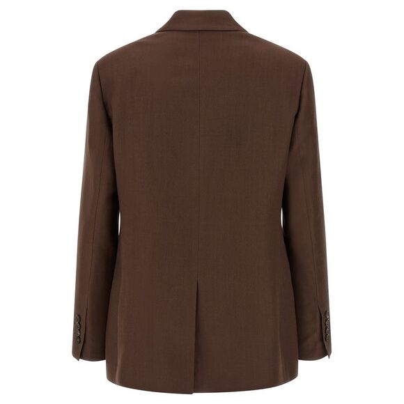 Brunello Cucinelli Women Double-Breasted Blazer - Picture 2 of 4